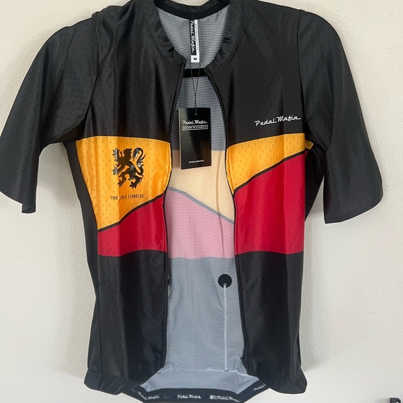 Pedal Mafia Men’s Biker Jersey Flanders V4 - Picture 5 of 8